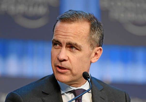 Bank of England governor Mark Carney