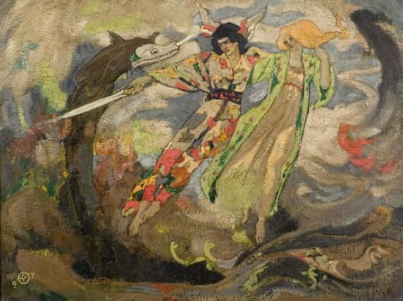 The Glaive of Light by Dundee-born artist John Duncan, 1897
