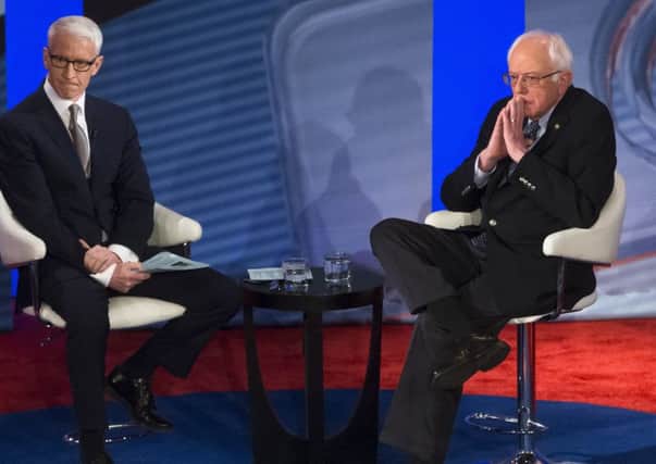 Bernie Sanders was only narrowly defeated by Hillary Clinton in the Iowa caucuses. Picture: AP