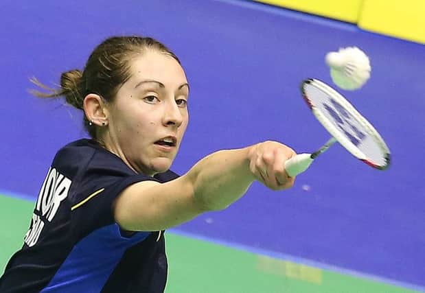 Glasgow 2014 medallist Kirsty Gilmour wants a fifth title in the singles and fourth in the doubles. Picture: Yohan Nonotte