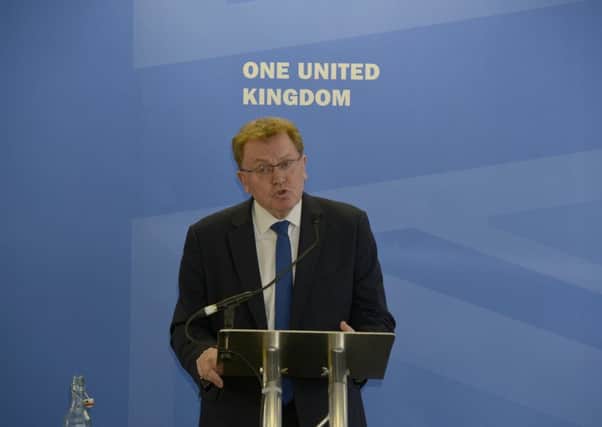 David Mundell has attacked John Sweeney's demands over the transfer of further Holyrood powers. Picture: Julie Bull