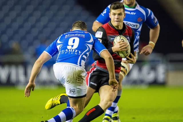Blair Kinghorn is happy to play at full-back or stand-off. Picture: Bill Murray/SNS/SRU