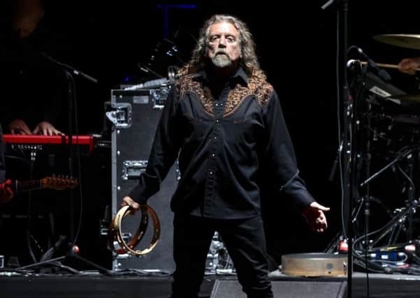 Robert Plant seemed a little under-powered at the Celtic Connections show. Picture: Getty Images