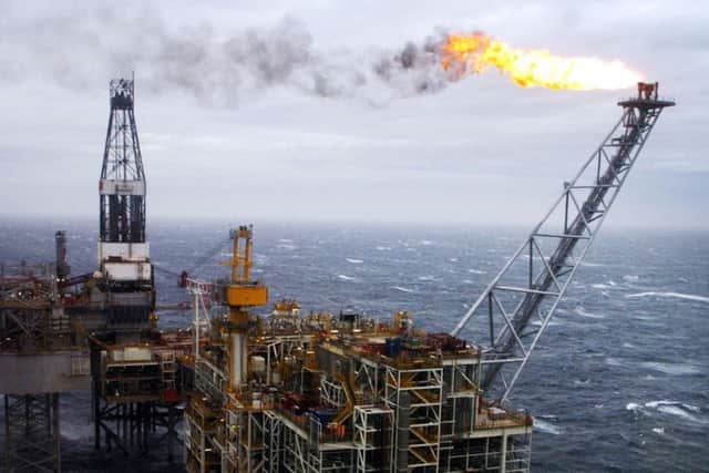 North Sea oil rig. Picture: Danny Lawson/PA Wire