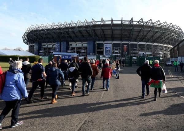 Murrayfield. Picture: Getty Images
