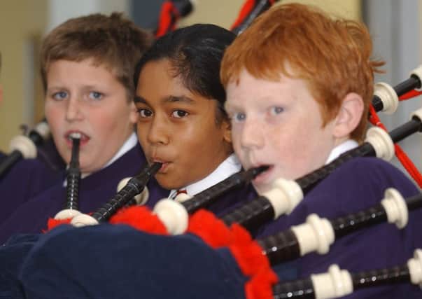 Concerns have been raised that bagpipes are more of a priority in the private sector. Picture: Phil Wilkinson