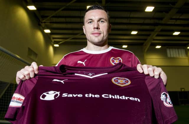 New Hearts signing Don Cowie has derby experience playing for Cardiff against Swansea. Picture: Paul Devlin/SNS