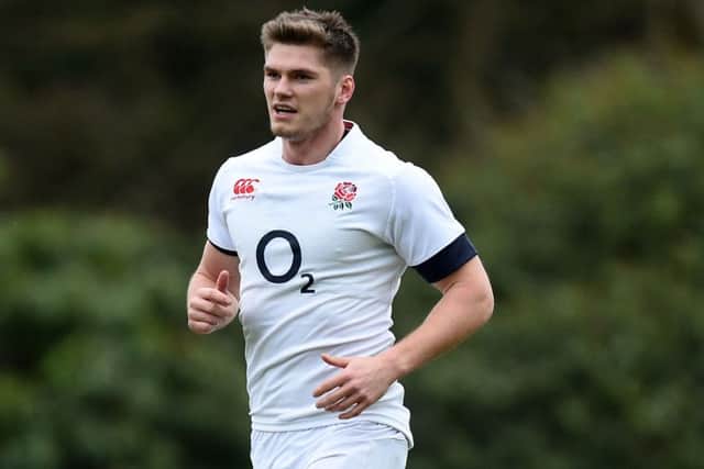 England's Owen Farrell. Picture: PA