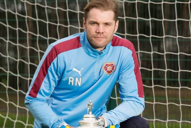 Robbie Neilson is happy for Hearts to be favourites against Hibs. Picture: Rob Casey/SNS