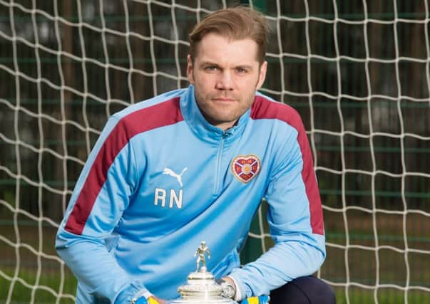 Robbie Neilson is happy for Hearts to be favourites against Hibs. Picture: Rob Casey/SNS