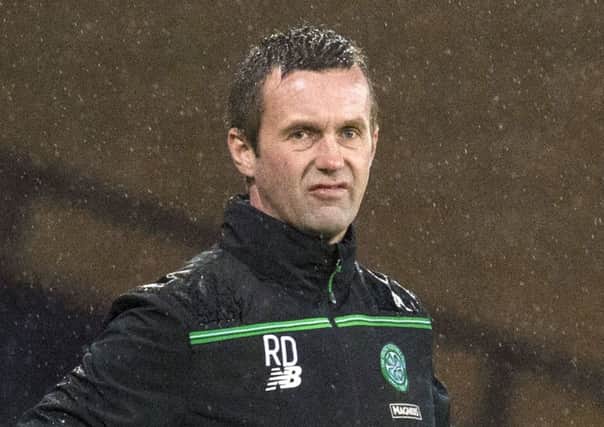 Celtic manager Ronny Deila. A man under pressure. Picture: SNS