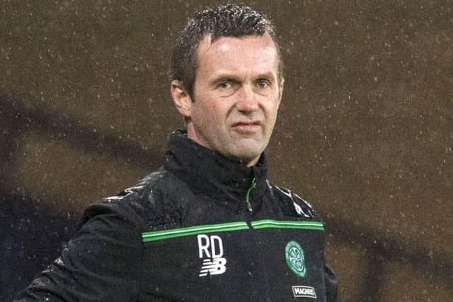 Celtic manager Ronny Deila. A man under pressure. Picture: SNS