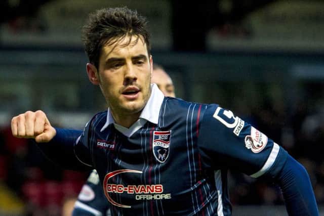 Ross County's Brian Graham scored a double to see off Linlithgow Rose. Picture: Sammy Turner/SNS