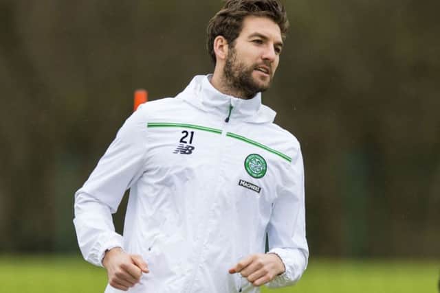 Celtic's Charlie Mulgrew has yet to be offered a new deal that would keep him at Parkhead. Picture: SNS