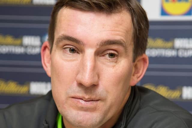 Hibernian manager Alan Stubbs relished his team's late comeback. Picture: SNS