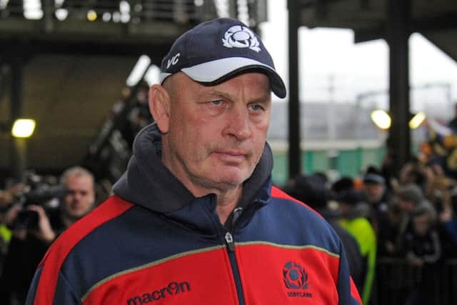 Scotland's head coach Vern Cotter. Picture: Getty