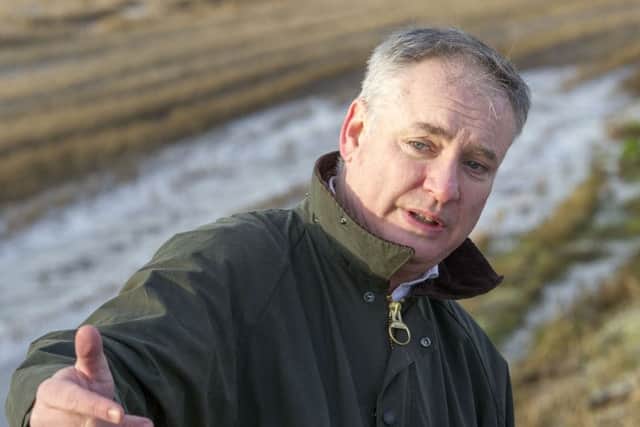 Richard Lochhead addresses the NFU Scotland AGM this week. Picture: Ian Rutherford