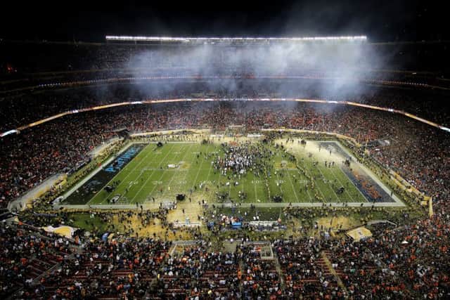 The Denver Broncos celebrate after defeating the Carolina Panthers. Picture: Getty Images