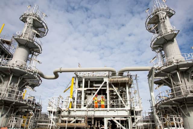 Total's Shetland gas plant can process 500 million cubic feet per day. Picture: Guillaume Perrin