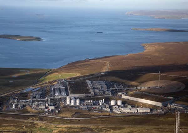 Total's Shetland gas plant can process 500 million cubic feet per day. Picture: Guillaume Perrin