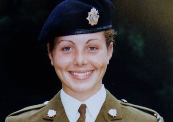 Private Cheryl James died from a fatal bullet wound. Picture: PA