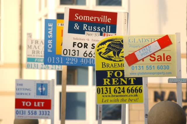 Property prices in Scotland continued to rise in January. Picture: TSPL