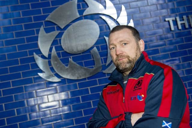 Scotland forwards oach Jonathan Humphreys. Picture: SNS/SRU
