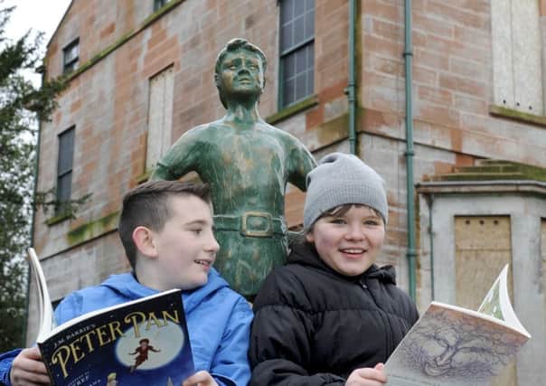 Children will have the chance to be inspired by the sorty of Peter Pan at Moat Brae House in Dumfries, the place where it was born. Picture: Contributed