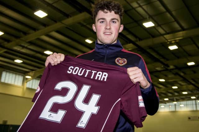 New Hearts signing John Souttar is in line to make his debut against Ross County. Picture: Ross Parker/SNS Group