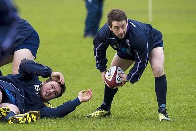 Greig Laidlaw, right, is confident Scotland can bounce back. Picture: SNS
