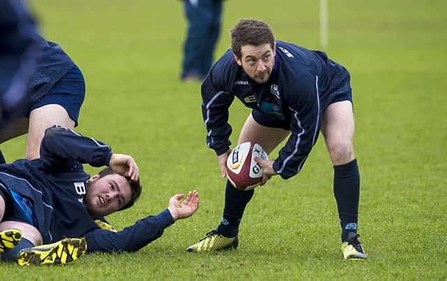 Greig Laidlaw, right, is confident Scotland can bounce back. Picture: SNS