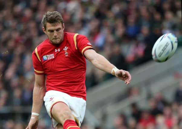 Wales will decide whether outside-half Dan Biggar is fit enough to play against Scotland. Picture: PA