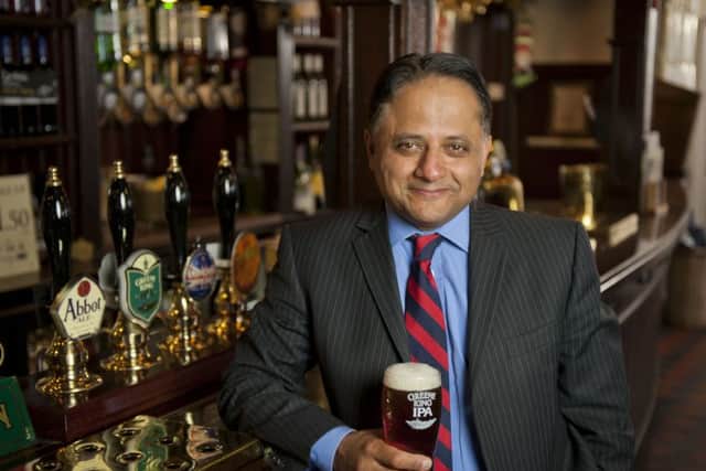 Greene King chief executive Rooney Anand cheered record Christmas Day sales