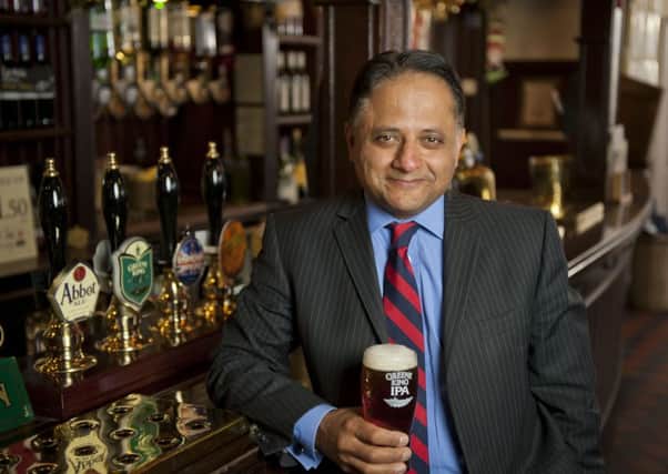 Greene King chief executive Rooney Anand cheered record Christmas Day sales