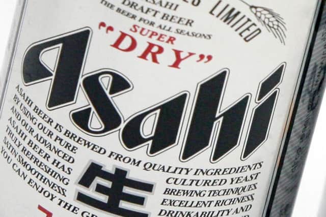 Asahi bought out SABMillers Peroni, Grolsch, Miller Brands UK and Meantime brewing company. Picture: AFP/Getty
