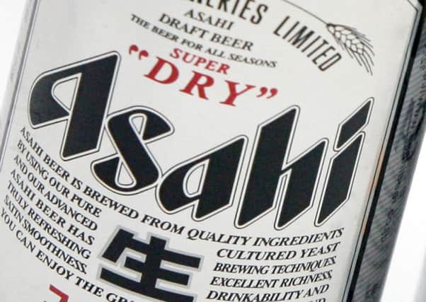 Asahi bought out SABMillers Peroni, Grolsch, Miller Brands UK and Meantime brewing company. Picture: AFP/Getty