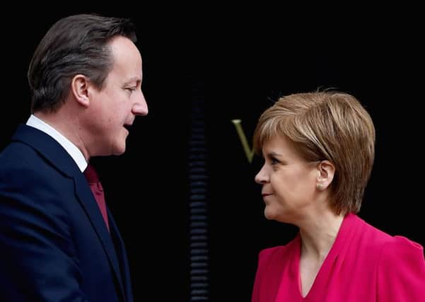 David Cameron has called on the SNP to stop the "grievance agenda". Picture: Getty