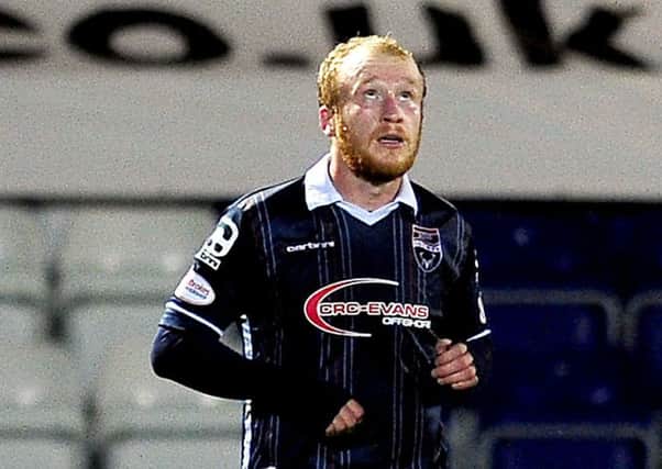 Liam Boyce has scored 17 goals for Ross County this season. Picture: Michael Gillen