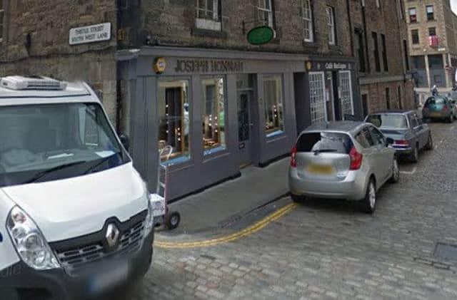 The thieves sold the jewels to Joseph Bonnar Jewellers in the city's Thistle Street. Picture: Google