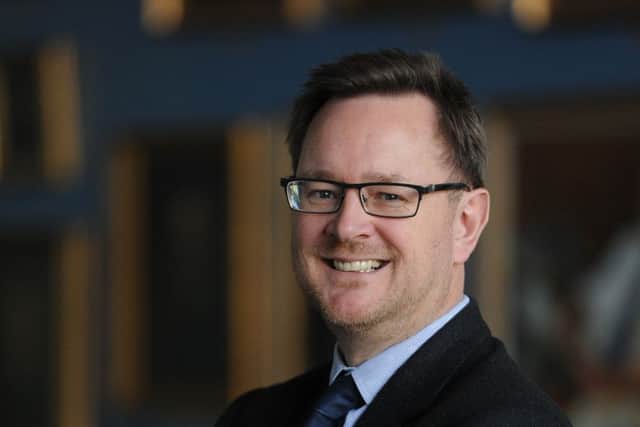 Johnston Press, led by chief executive Ashley Highfield, is in talks to buy the i newspaper. Picture: Ian Rutherford