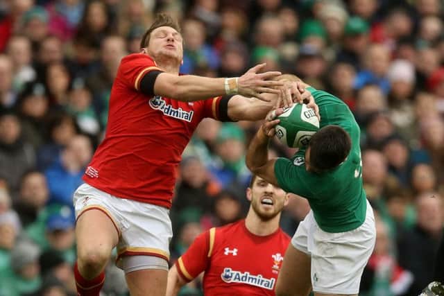 Wales' Dan Biggar (left) has overcome an injury to be fit for the clash. Picture: PA
