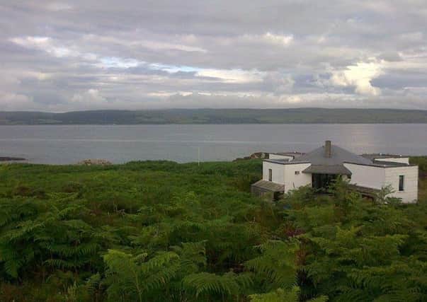 The property on the Isle of Gigalum. Picture: Rettie