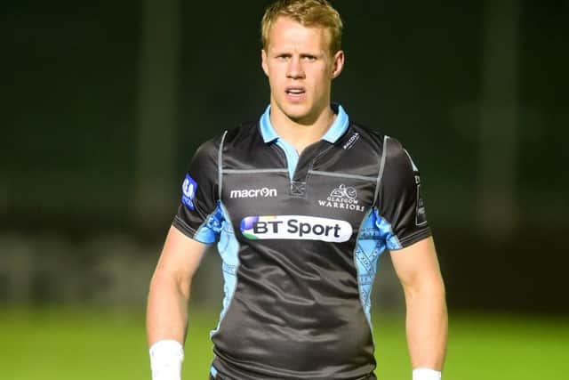 Gregor Hunter has previously appeared off the bench for the Glasgow Warriors. Picture: SNS