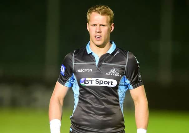 Gregor Hunter has previously appeared off the bench for the Glasgow Warriors. Picture: SNS