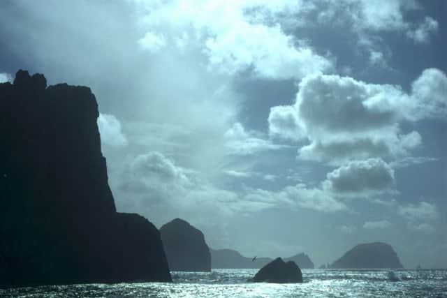 The journey by rowboat to St Kilda from the mainland was treacherous due to stormy conditions. Image: TSPL
