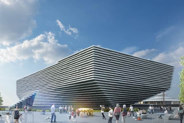 The project will be sited next to Dundee's planned V&A museum