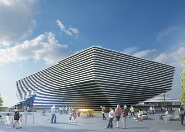 The project will be sited next to Dundee's planned V&A museum