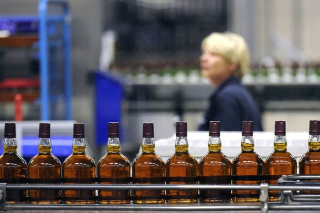 The Chivas Brothers bottling facility in Paisley. Picture: John Devlin