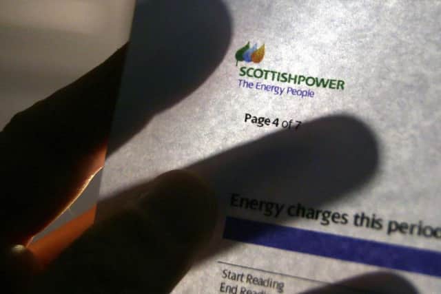 File photo dated 22/10/13 of the logo of power company Scottish Power, as the Big Six energy provider Scottish Power was banned from proactive sales for 12 days after failing to meet customer service targets set by Ofgem. PRESS ASSOCIATION Photo. Issue date: Wednesday March 4, 2015. The Spanish-owned firm signed up to the targets in November after the regulator identified customers experiencing long call waiting times and late bills, and that it was not implementing decisions by the industry ombudsman. See PA story CITY Scottish. Photo credit should read: David Cheskin/PA Wire