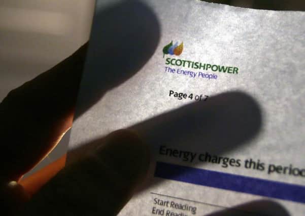 File photo dated 22/10/13 of the logo of power company Scottish Power, as the Big Six energy provider Scottish Power was banned from proactive sales for 12 days after failing to meet customer service targets set by Ofgem. PRESS ASSOCIATION Photo. Issue date: Wednesday March 4, 2015. The Spanish-owned firm signed up to the targets in November after the regulator identified customers experiencing long call waiting times and late bills, and that it was not implementing decisions by the industry ombudsman. See PA story CITY Scottish. Photo credit should read: David Cheskin/PA Wire